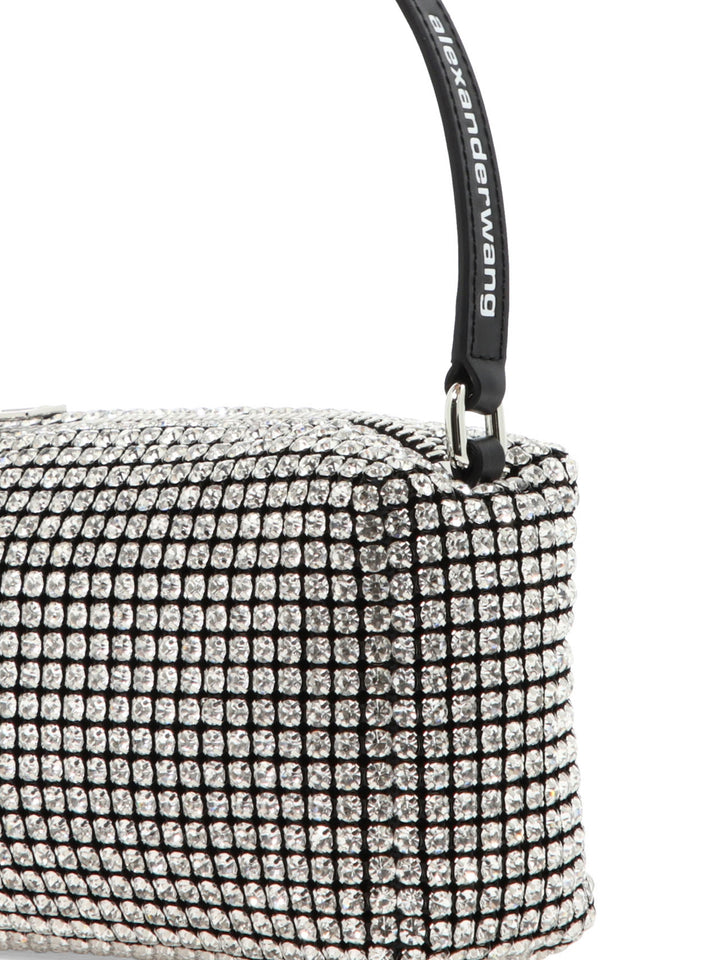 Alexander Wang Heiress Medium Pouch Borse a Spalla e Tracolla - Silver | 26db65eaeded8d15ea4764624dc98a2e12dca6f4