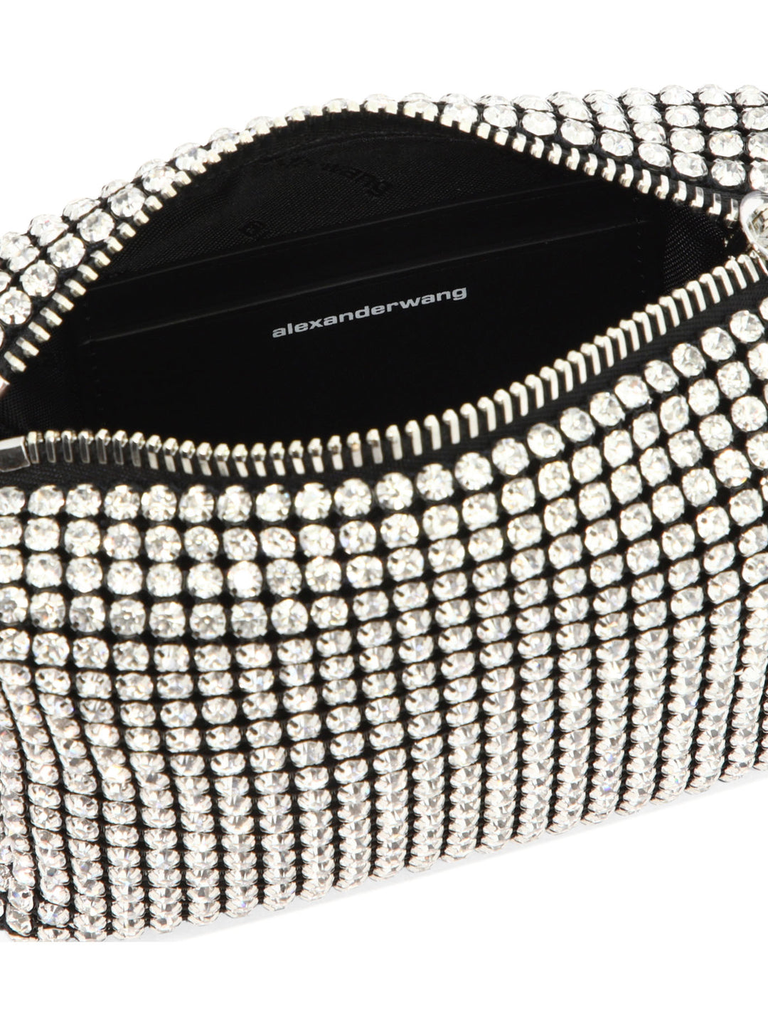 Alexander Wang Heiress Medium Pouch Borse a Spalla e Tracolla - Silver | 721c522f5bc0432d91756a62c411f718f91d3c87