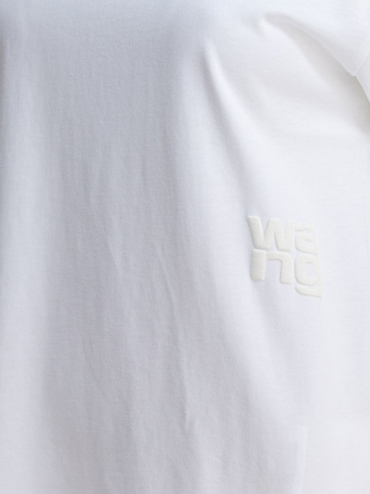 Alexander Wang Cotton T-Shirt T-shirts - Bianco | dad345f9a1cbb30270b73b7288c88ffecc51f461