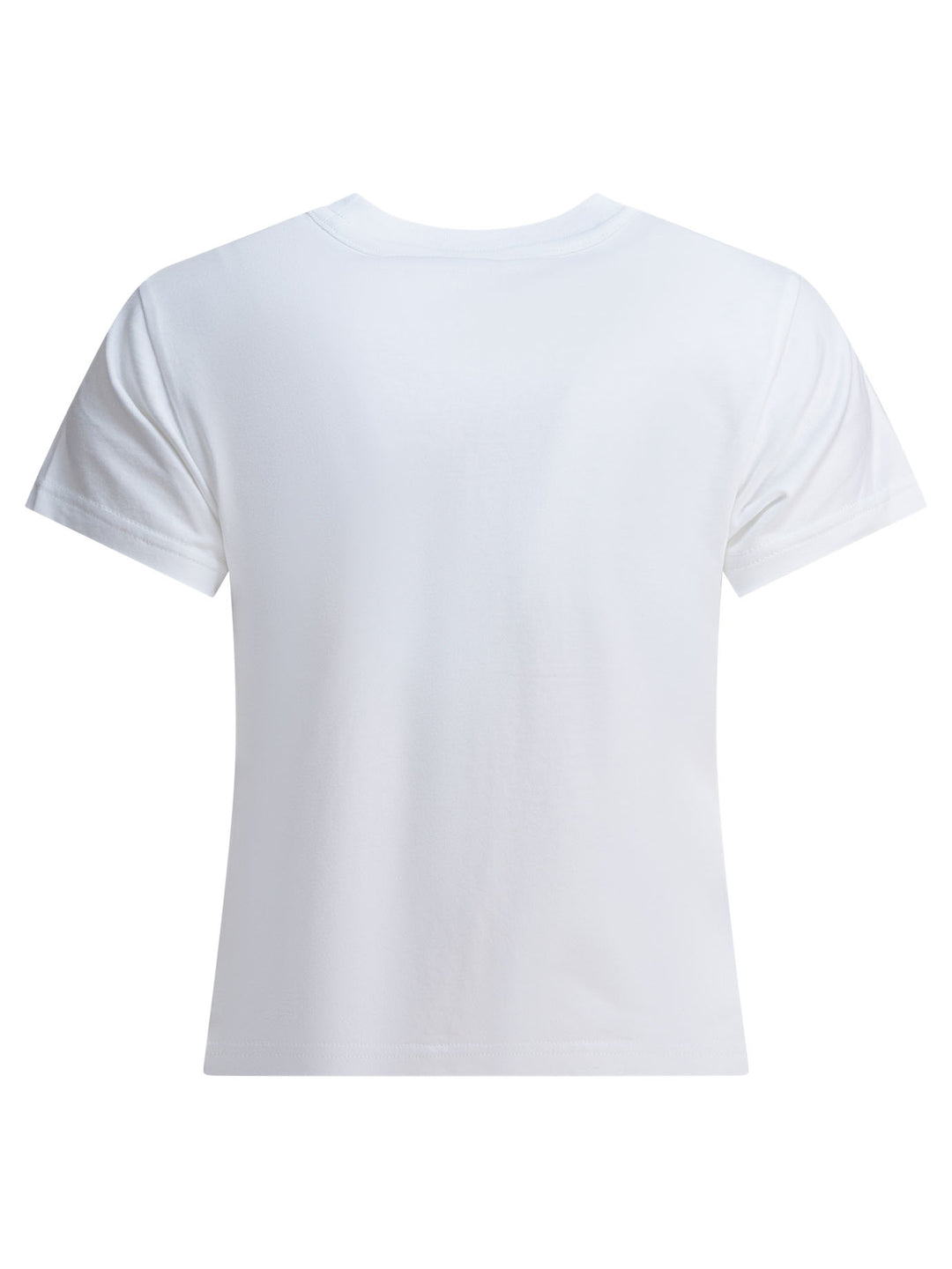 Alexander Wang Essential Jsy Shrunken Tee W/Puff Logo T-shirts - Bianco | 18d3e8199b343dc3f2380358a771d7c4ed33f67f