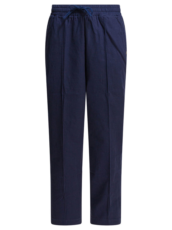 Drawstring Pants Trousers Blu
