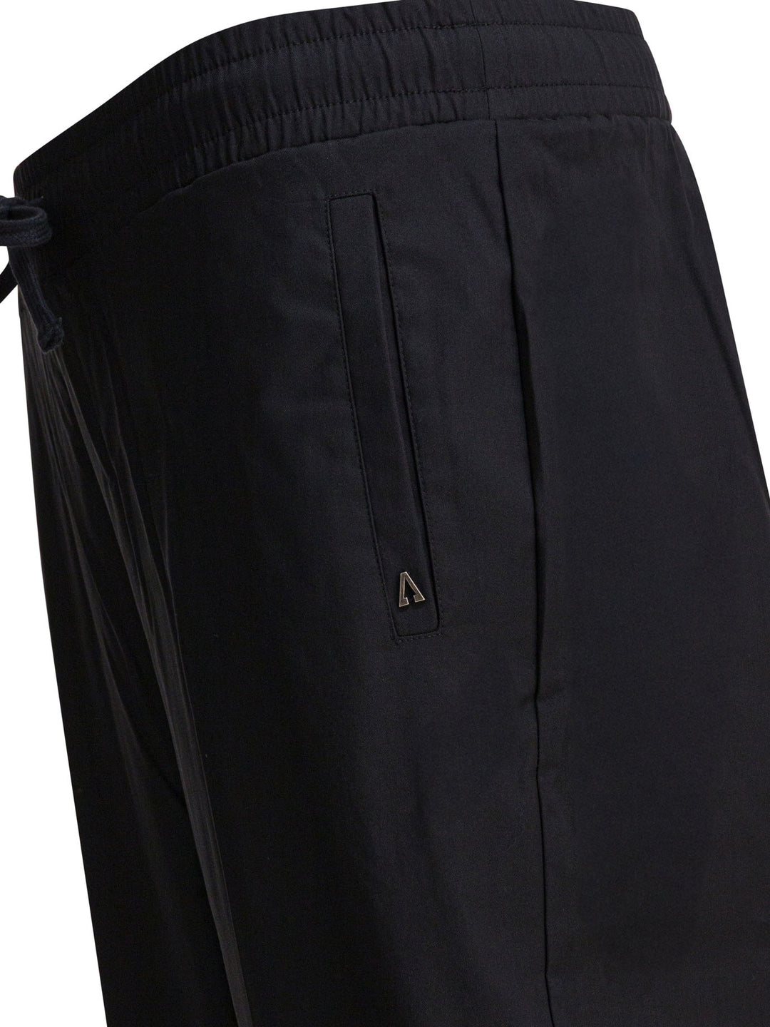 Altum Pants With Elastic Waistband Trousers - Nero | b698a167975a05f161f8dd6338795a0e13a7e907