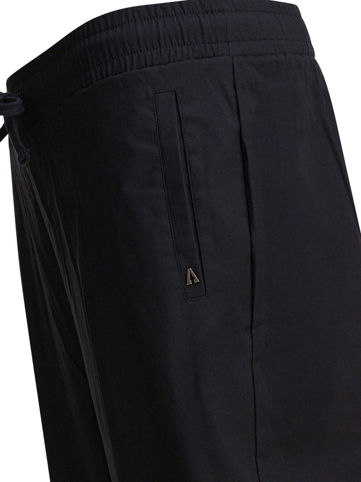 Altum Pants With Elastic Waistband Trousers - Nero | b698a167975a05f161f8dd6338795a0e13a7e907