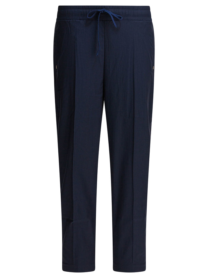 Altum Pants With Elastic Waistband Trousers - Blu | aa4b3934ea026405ad7412dcc1edb3fa3cb0d604
