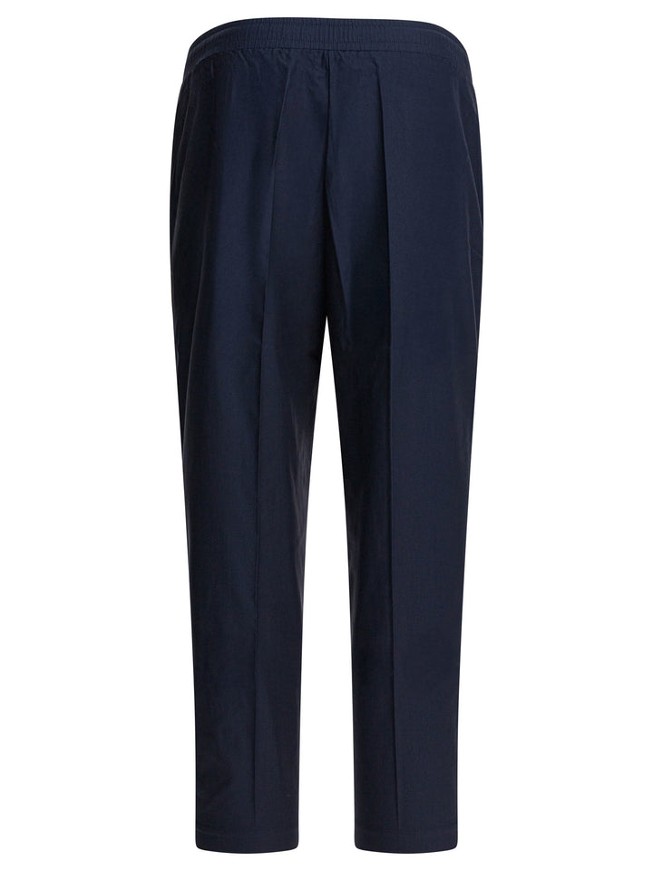 Altum Pants With Elastic Waistband Trousers - Blu | fdf5636c1aaafbff6e3aeea564e9240935514d61