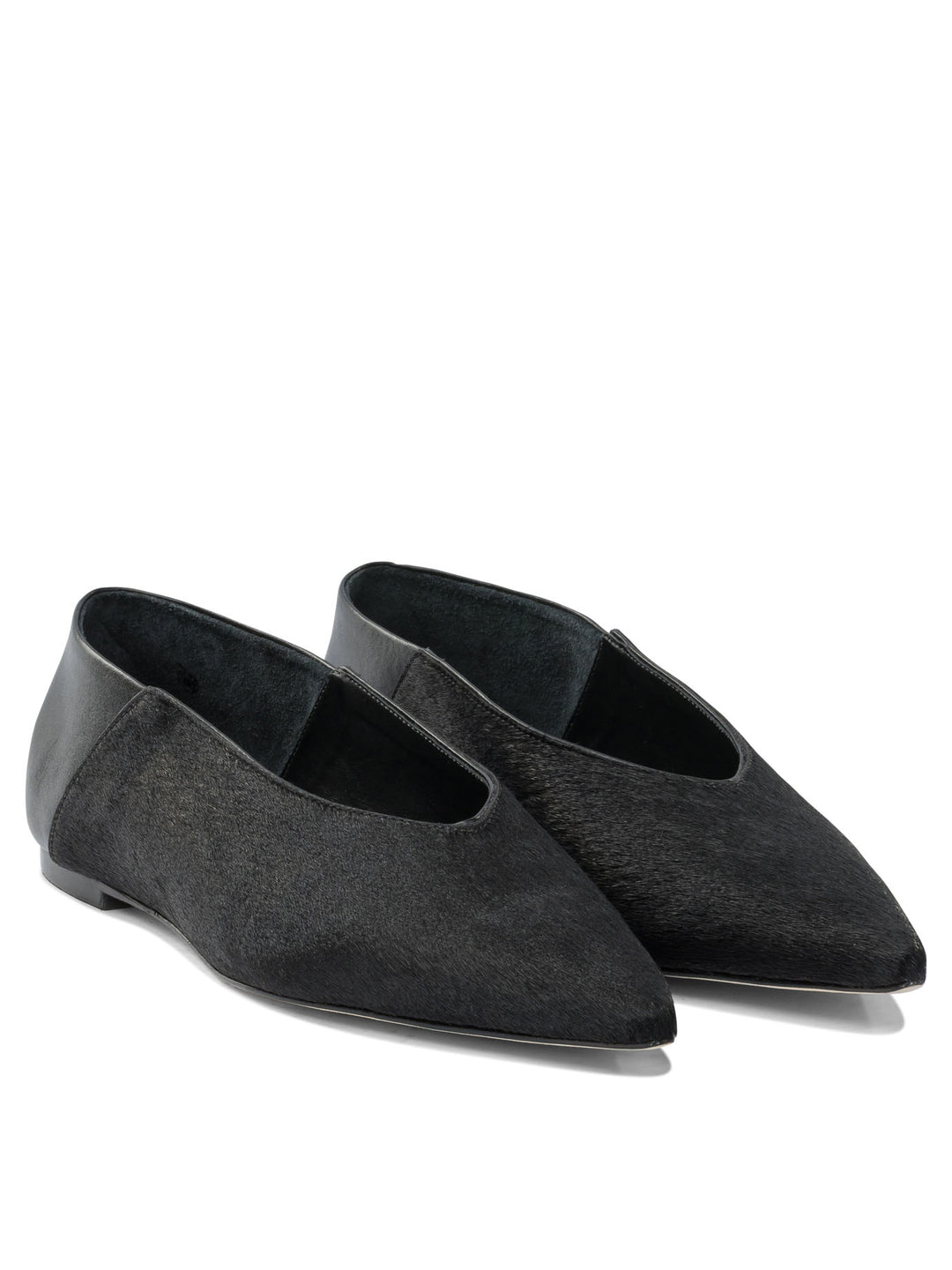 Ammb Milano Cavallino Ballerinas - Nero | 6b256872eb7d41ced31f60e2ade59d792578af14
