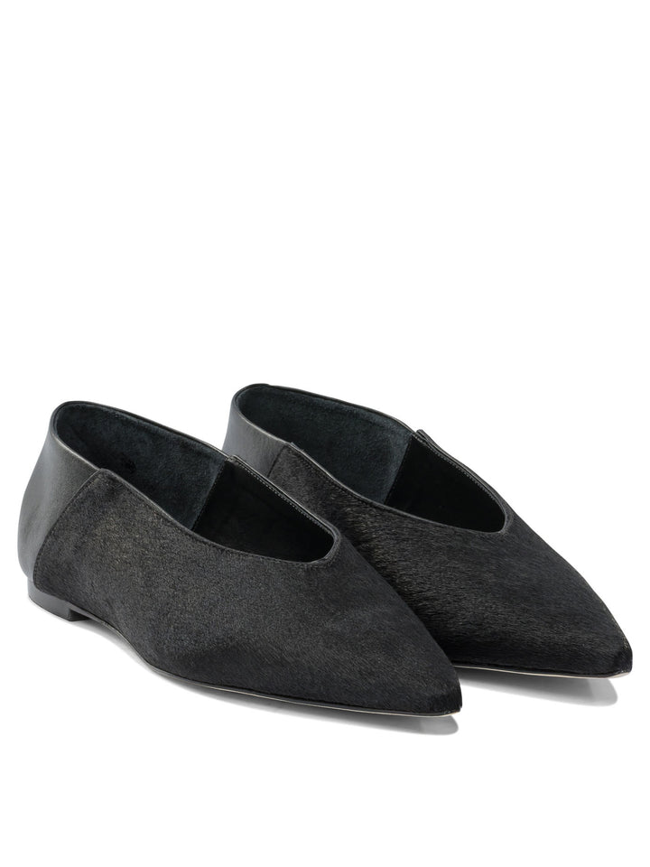 Ammb Milano Cavallino Ballerinas - Nero | 6b256872eb7d41ced31f60e2ade59d792578af14