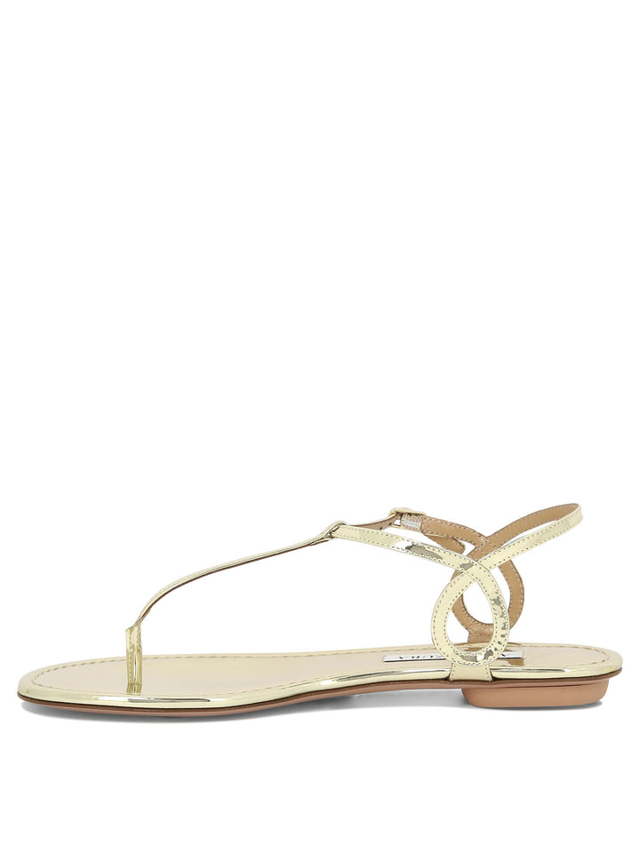 Aquazzura Almost Bare Sandali - Oro | e367e06ce5211ad2a19928e9b540612cdd21f4a3