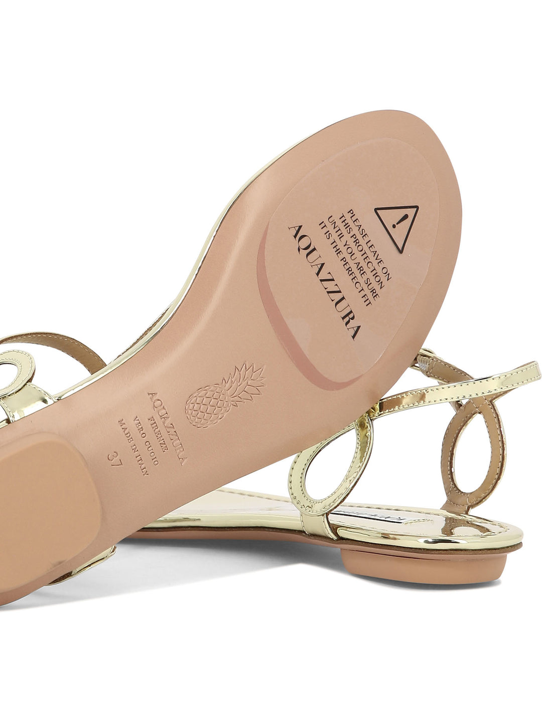 Aquazzura Almost Bare Sandali - Oro | ce551229ae0033c10da0ab627130c436c22bdb7f