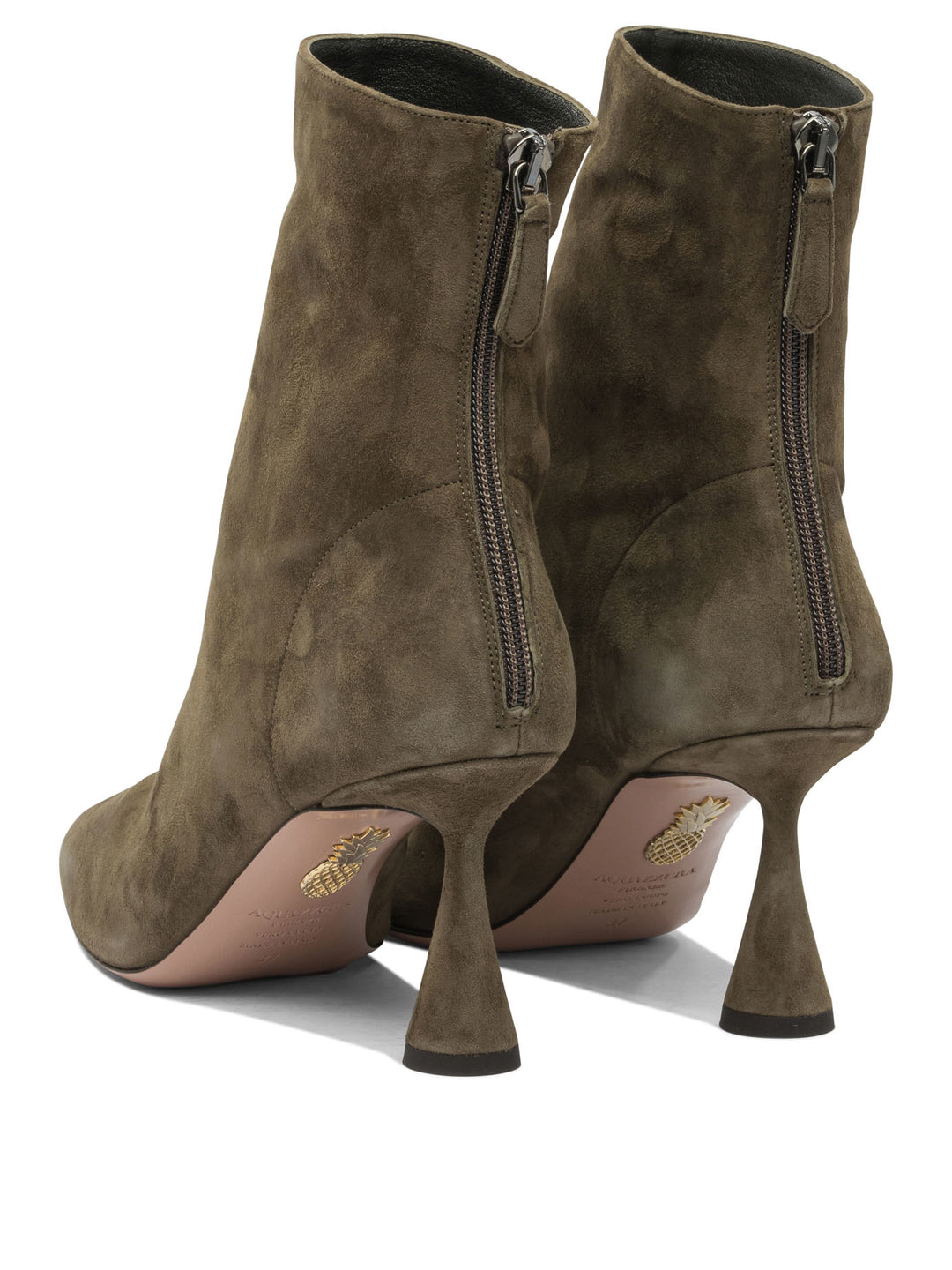 Aquazzura Amore 75mm Boots and Ankle Boots - Verde | 70b531d88c170238f31ebca651211461f9b9923e