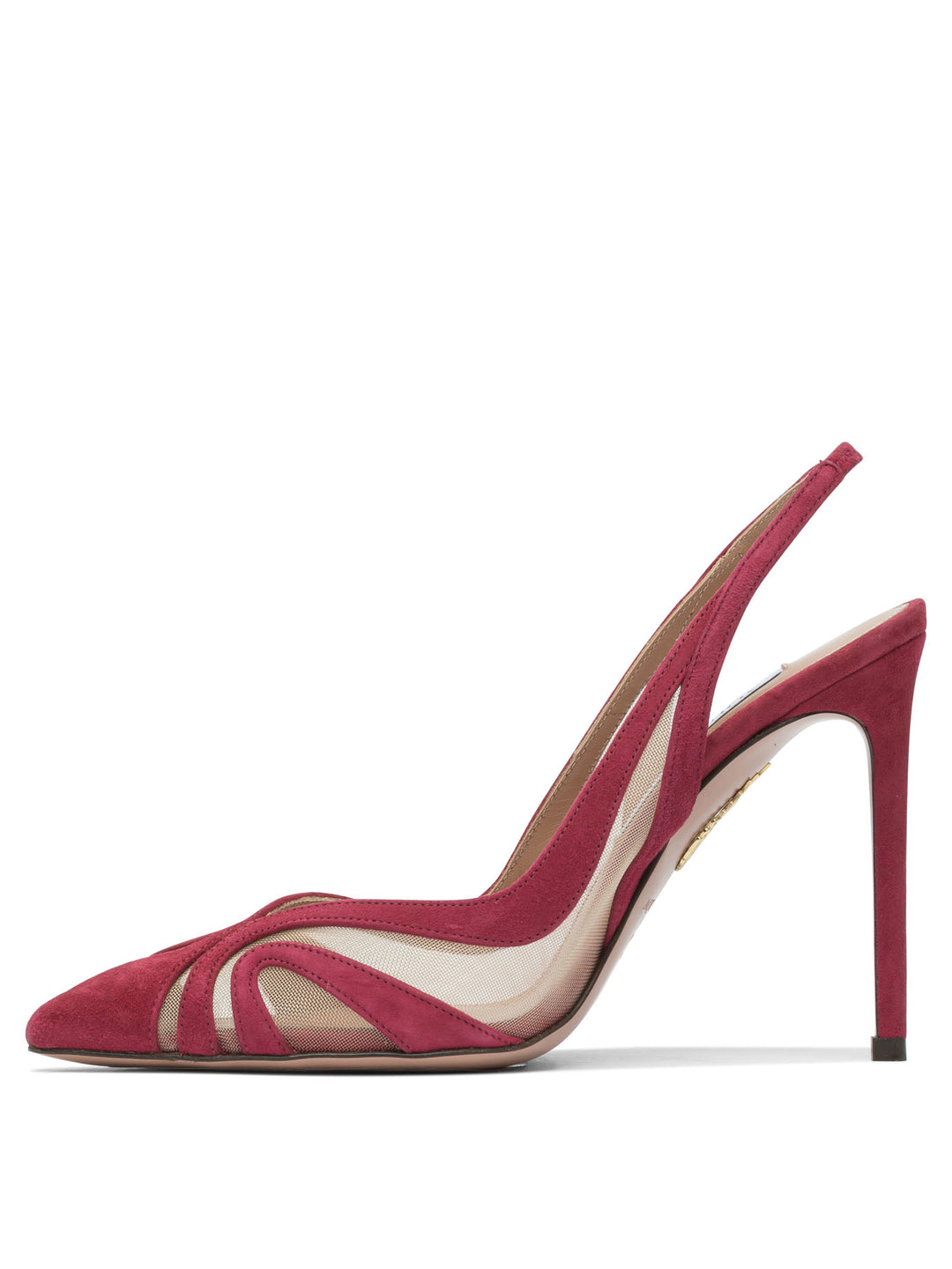 Aquazzura Lune 105 Mm Heeled shoes - Rosso | 7f1a1f421ee94e9575e128936ecd6c8fca001fdb