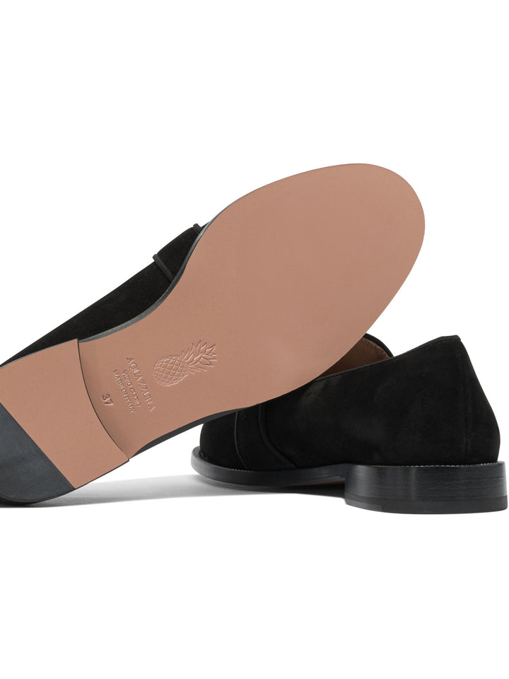 Aquazzura  Loafers & Slippers - Nero | 232fdd7a92fc0175744b94367d251db68db30d43