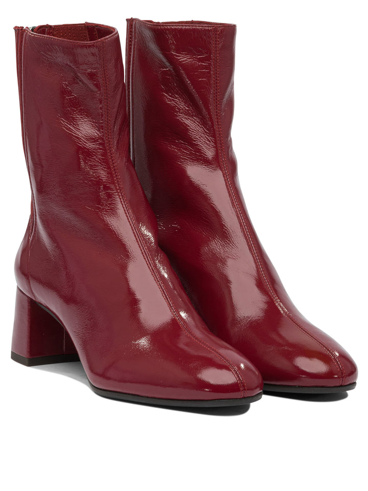 Aquazzura Saint Honore 50mm Boots and Ankle Boots - Rosso | 503e6ca7de6b72f85d7c74b883910fe41fc26c68