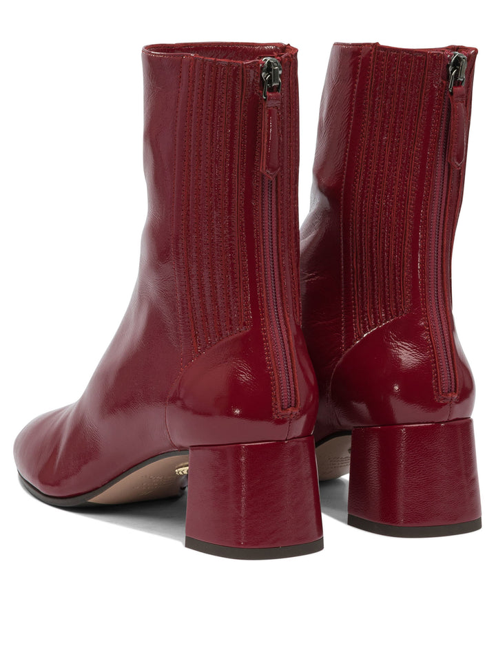 Aquazzura Saint Honore 50mm Boots and Ankle Boots - Rosso | bbb6cfa1e748f14fa89ee900d6c35284ad991539