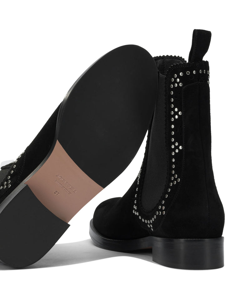 Aquazzura Skye 20 Mm Stivali e Stivaletti - Nero | aca1c96dcfd6efaaf036f3ee6794e3291a50f2a7