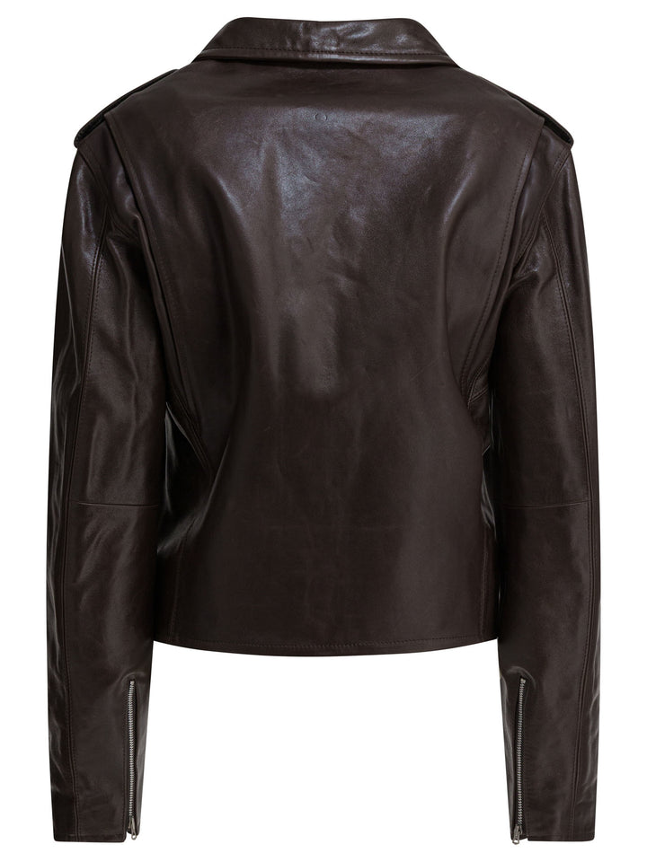Auralee Riders Jackets and Coats - Marrone | f00afb11123e1d616c12bdd965d8bbc30c74af9b