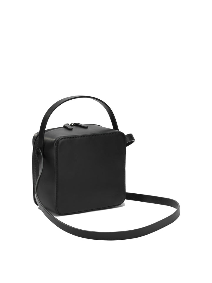 Auralee Leather Crossbody Bag Borse a Tracolla - Nero | abcfe572c6a812fe30068cf4764a18f8e6e46445