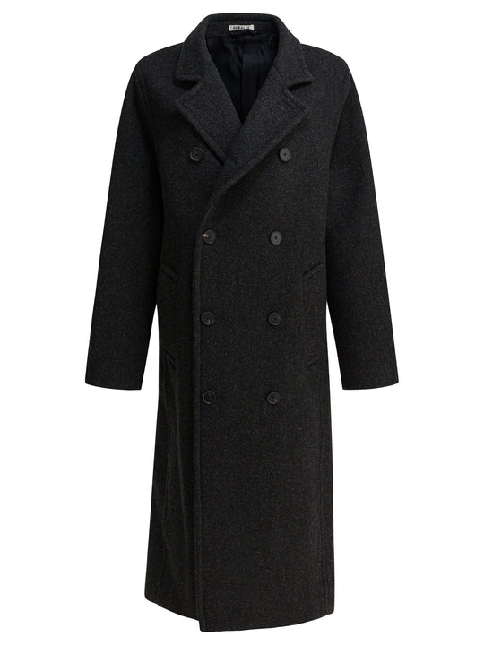 Long Wool Coat Jackets And Coats Grey