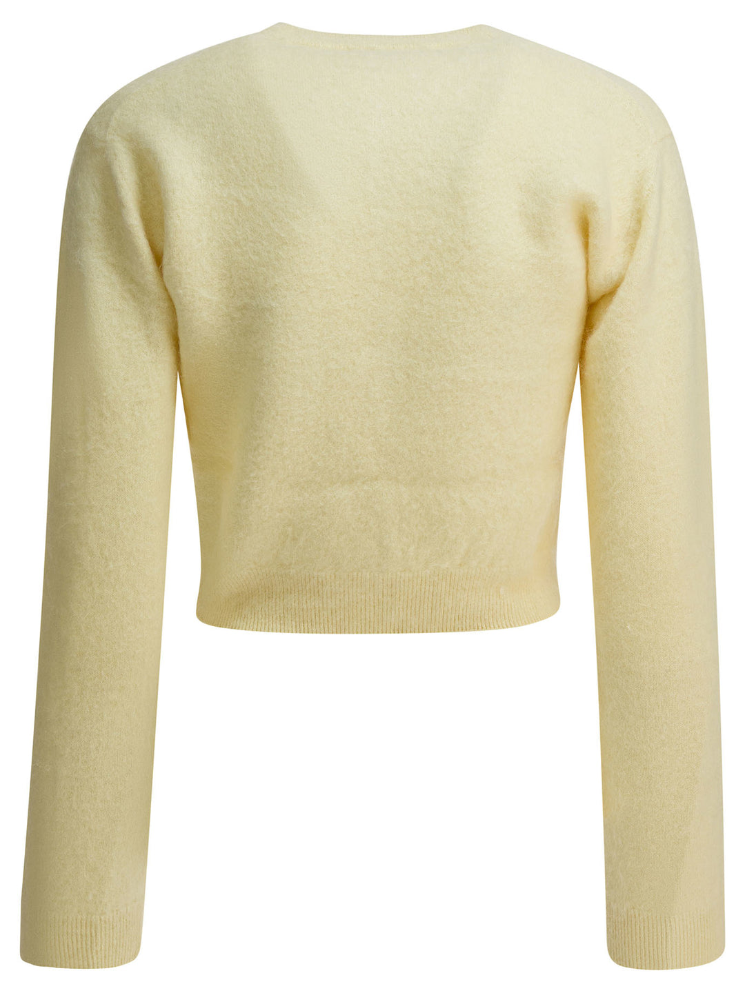 Auralee Alpaca Cardigan Knitwear - Giallo | 53752809488e7fecb72f81aa0fd2ea3c140154bf