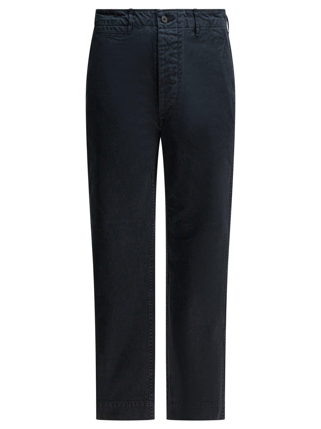 Auralee Cotton Chino Pants Trousers - Nero | bcb0c29eda9d3de1148ffdd2f26f116b993505d2