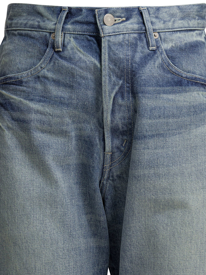 Auralee Heavy Denim Jeans - Blu | 54e2eb96301b11ee5ff4b3c9fd89e82e9b97769d