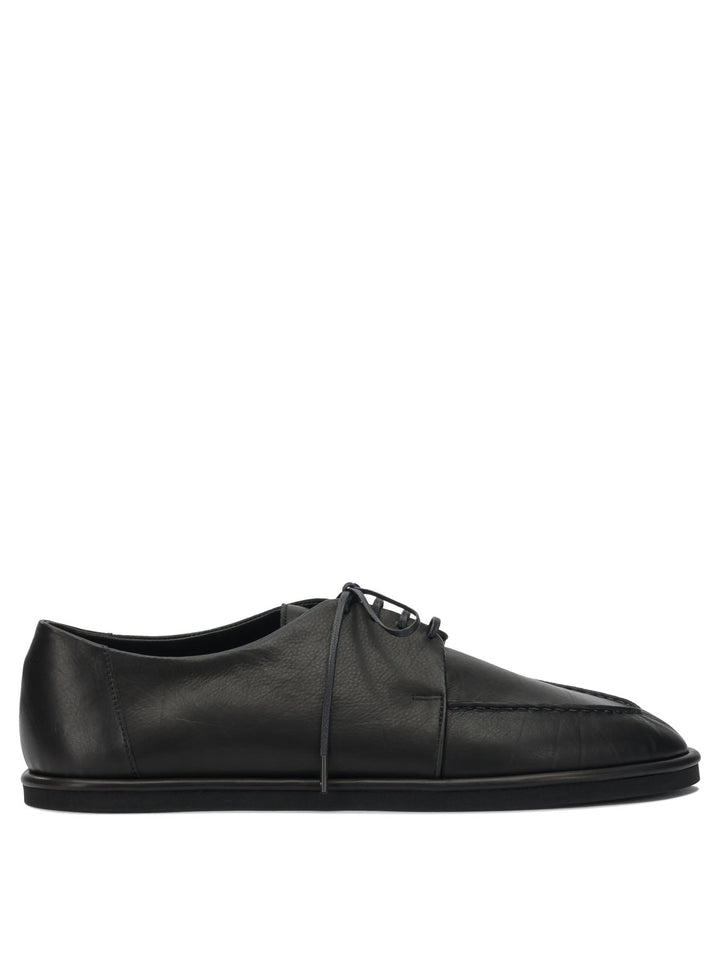 Auralee Leather Lace-Up shoes - Nero | 114718e8590a079377ba3c936bb9477a53d20485