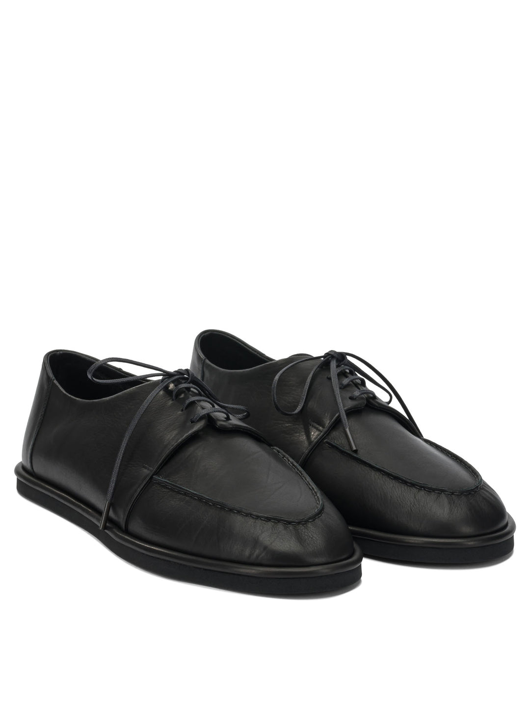 Auralee Leather Lace-Up shoes - Nero | 58c3b598454f7fa9a782c30996d949a1e1db111d