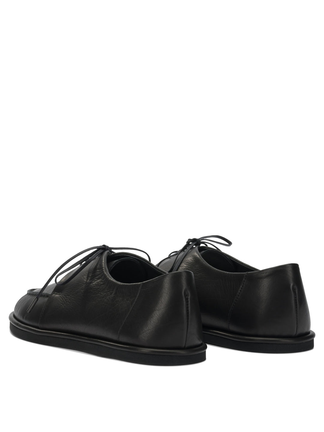 Auralee Leather Lace-Up shoes - Nero | 4f7c013eeaeaa000f1f715d3b4bb05c87c64c9d7