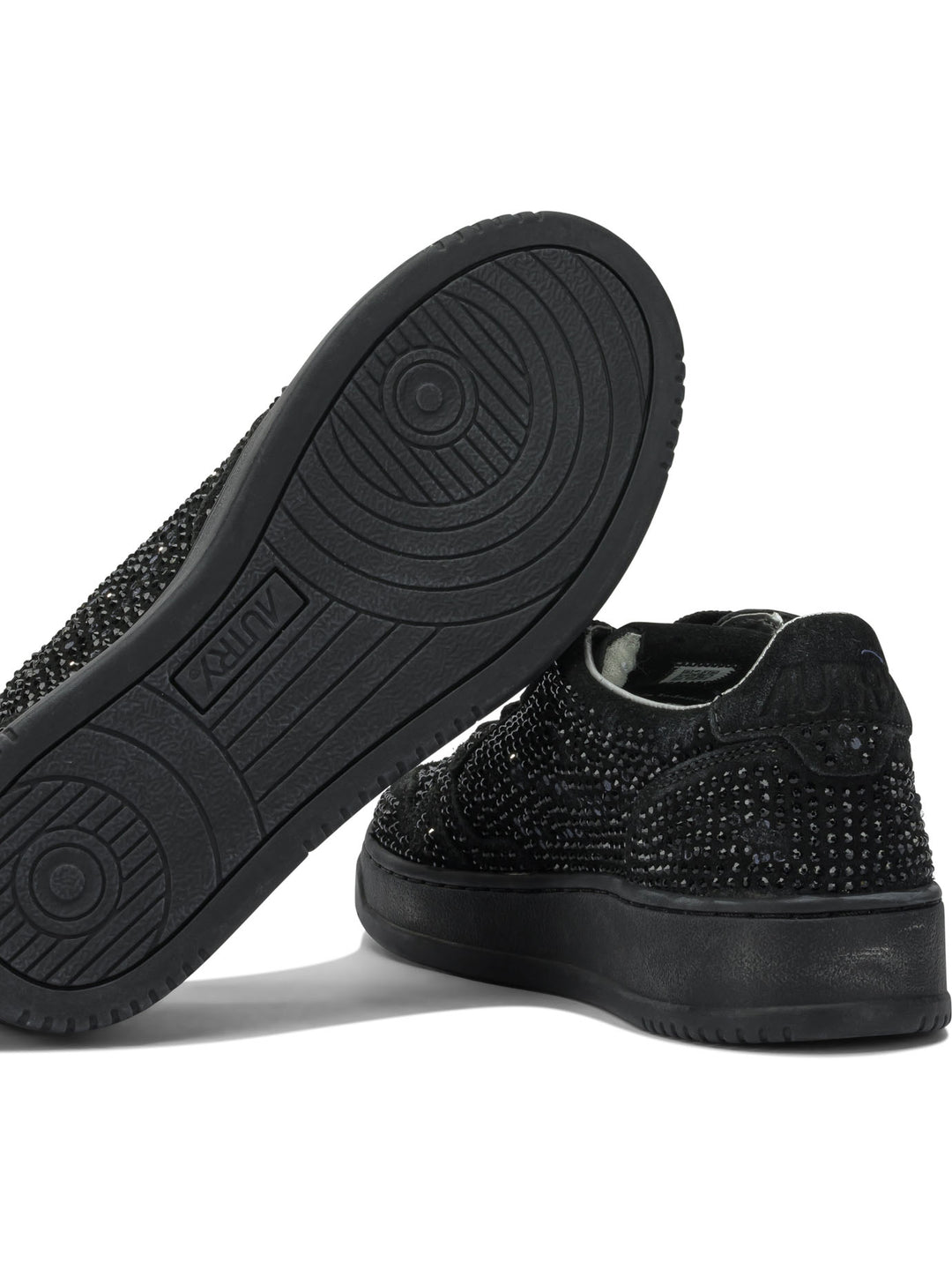 Autry Medalist Low Crystal Sneakers & Slip-On - Nero | 8c1a5ba6759884cd13110b7606f52f2e7ba75a70
