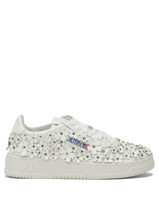 Medalist Low Blooming Sneakers & Slip-On Bianco