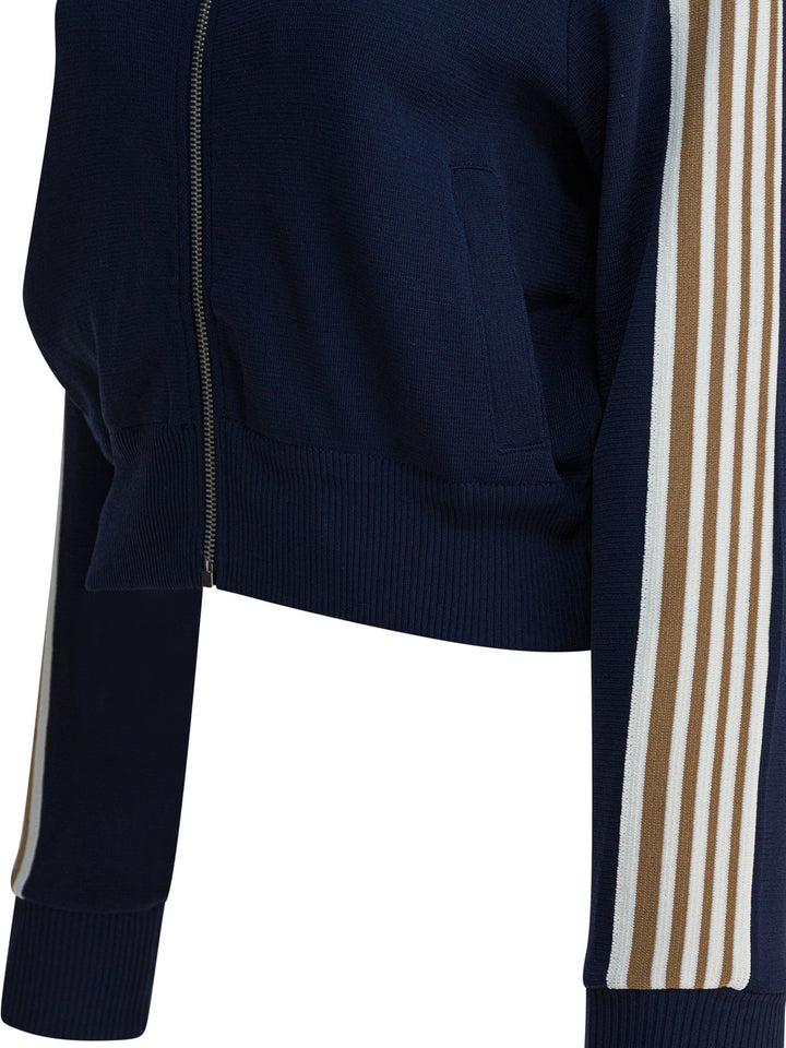 Autry Viscose Blend Zippered Sweatshirt Sweatshirts - Blu | 05332eda4af92cc1e5521a46c3026b381e49c34a