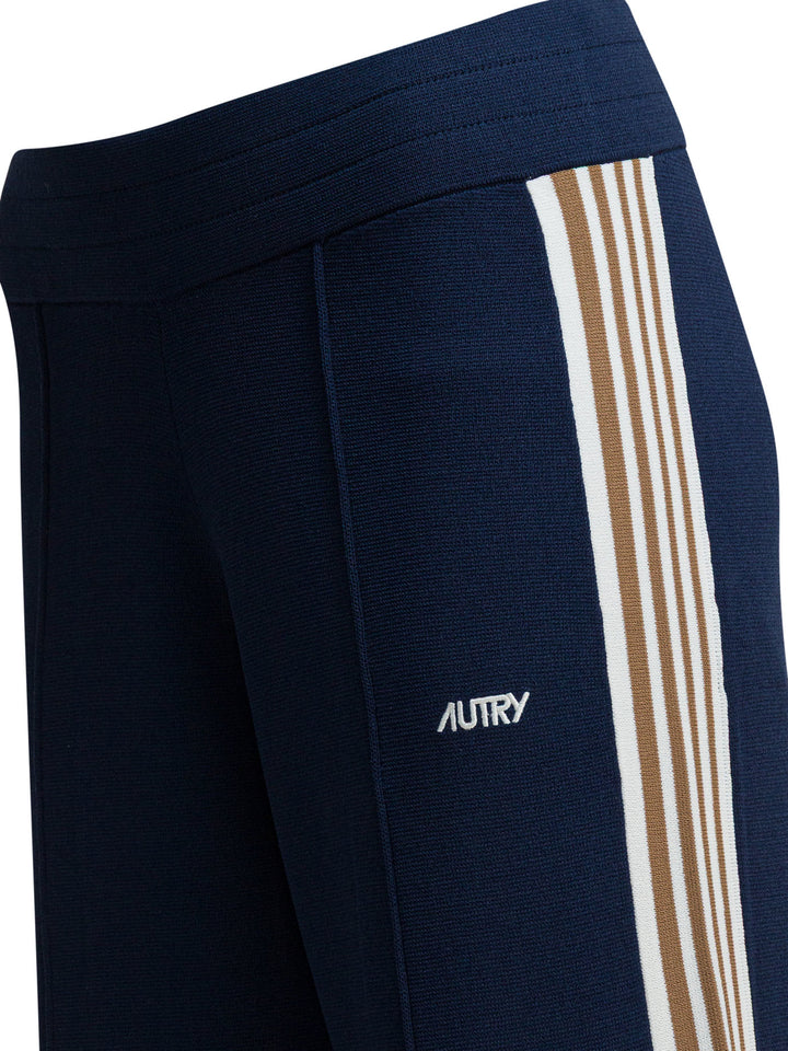 Autry Sports Pants With Logo Trousers - Blu | 40fc29f1b93b0ec20ade9dadf495bcf598f54f85