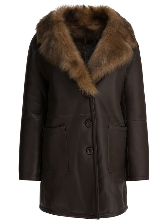 Jackets & Coats Jackets And Coats Marrone