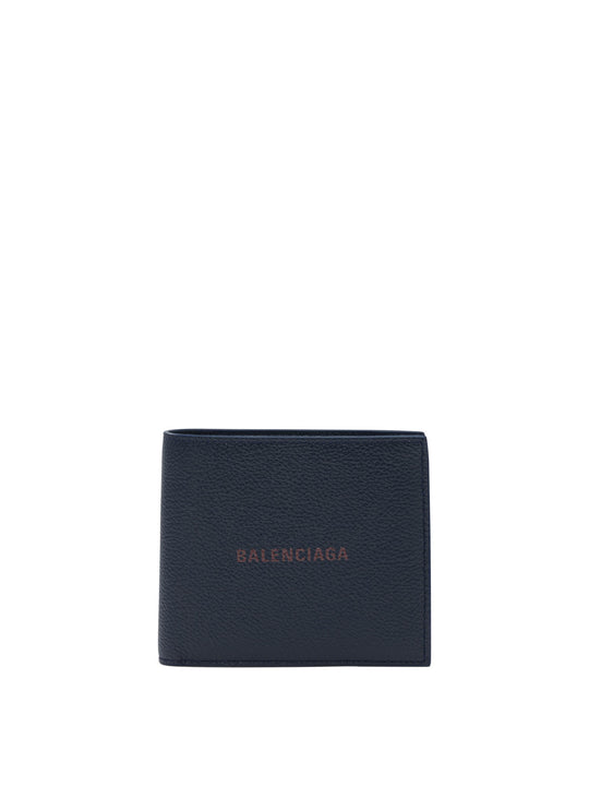 Cash Square Folded Coin Wallets & Card Holders Blu