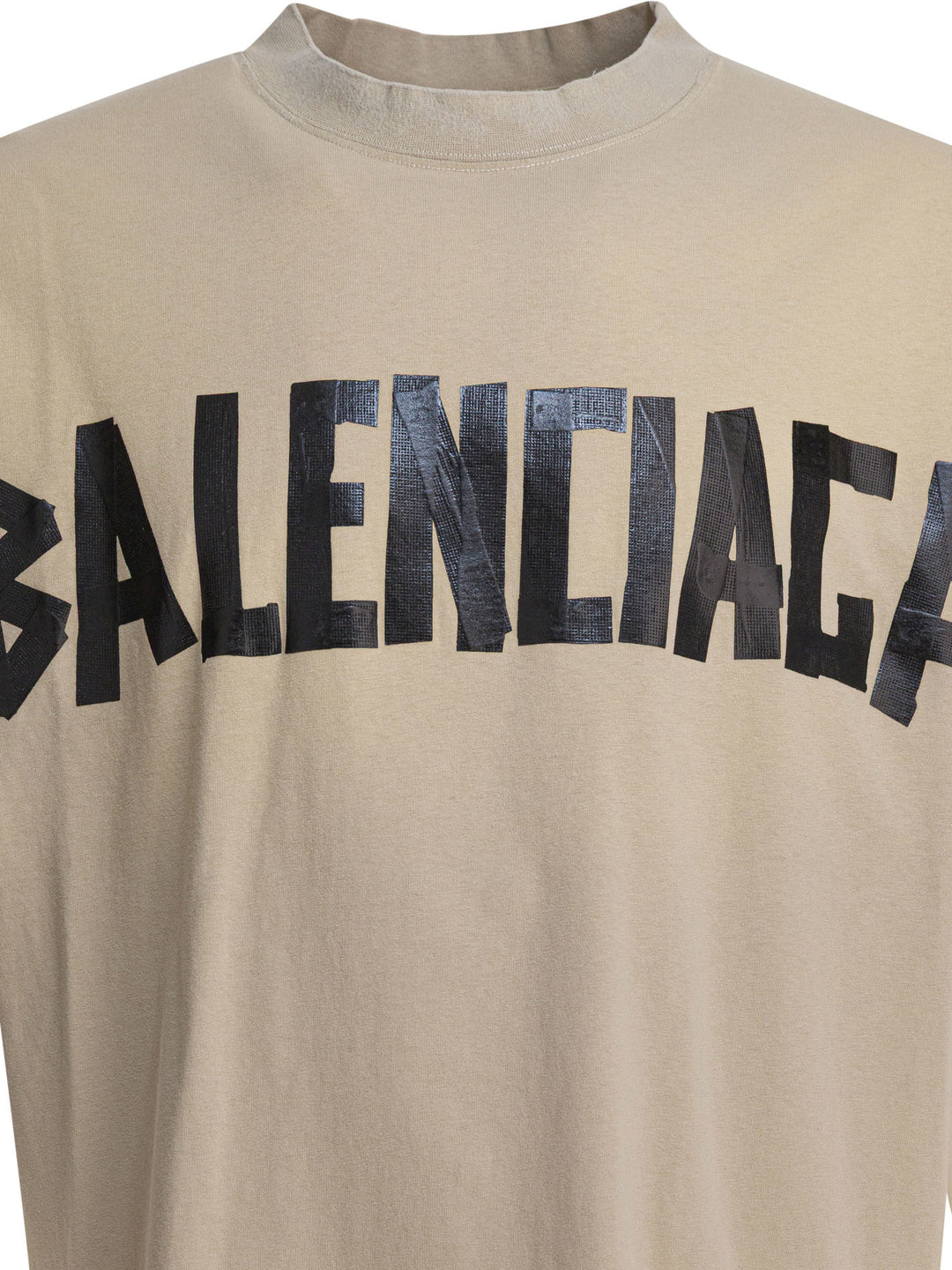Balenciaga Tape Type T-shirts - Beige | e813379ff310911bbb71e9e968da08154a93716a