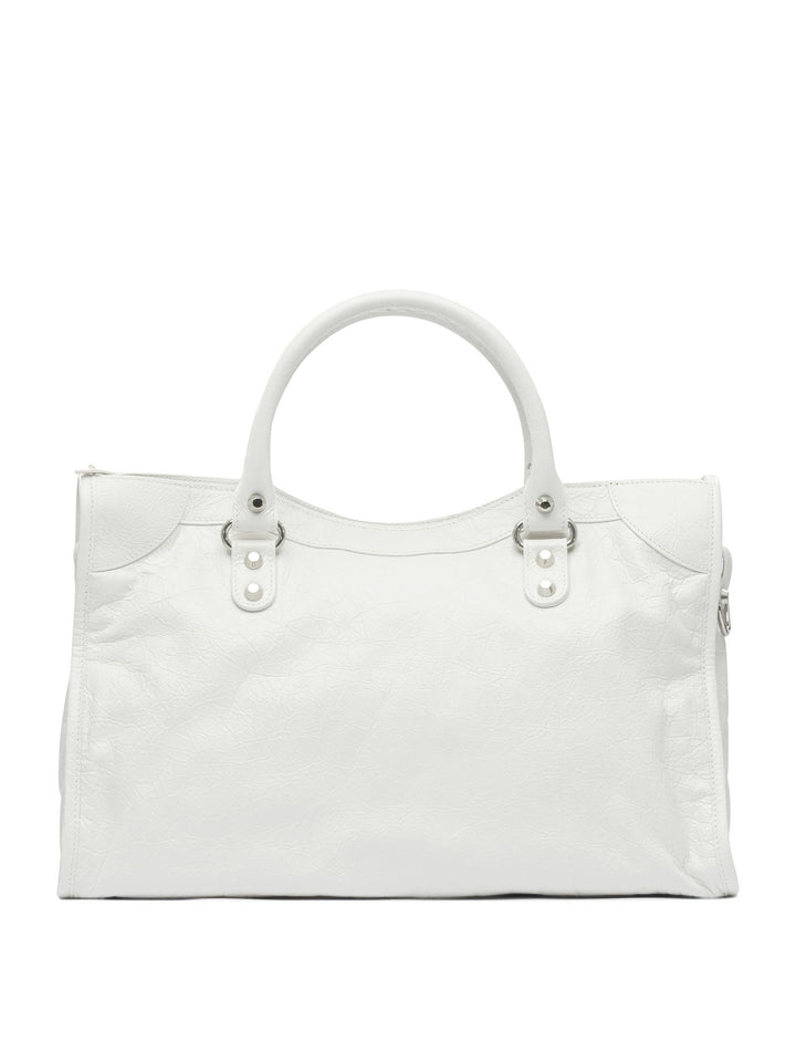 Balenciaga Le City Handbags - Bianco | 09b75a9a1ea0af2d77e4efbc22a020eee57034ca