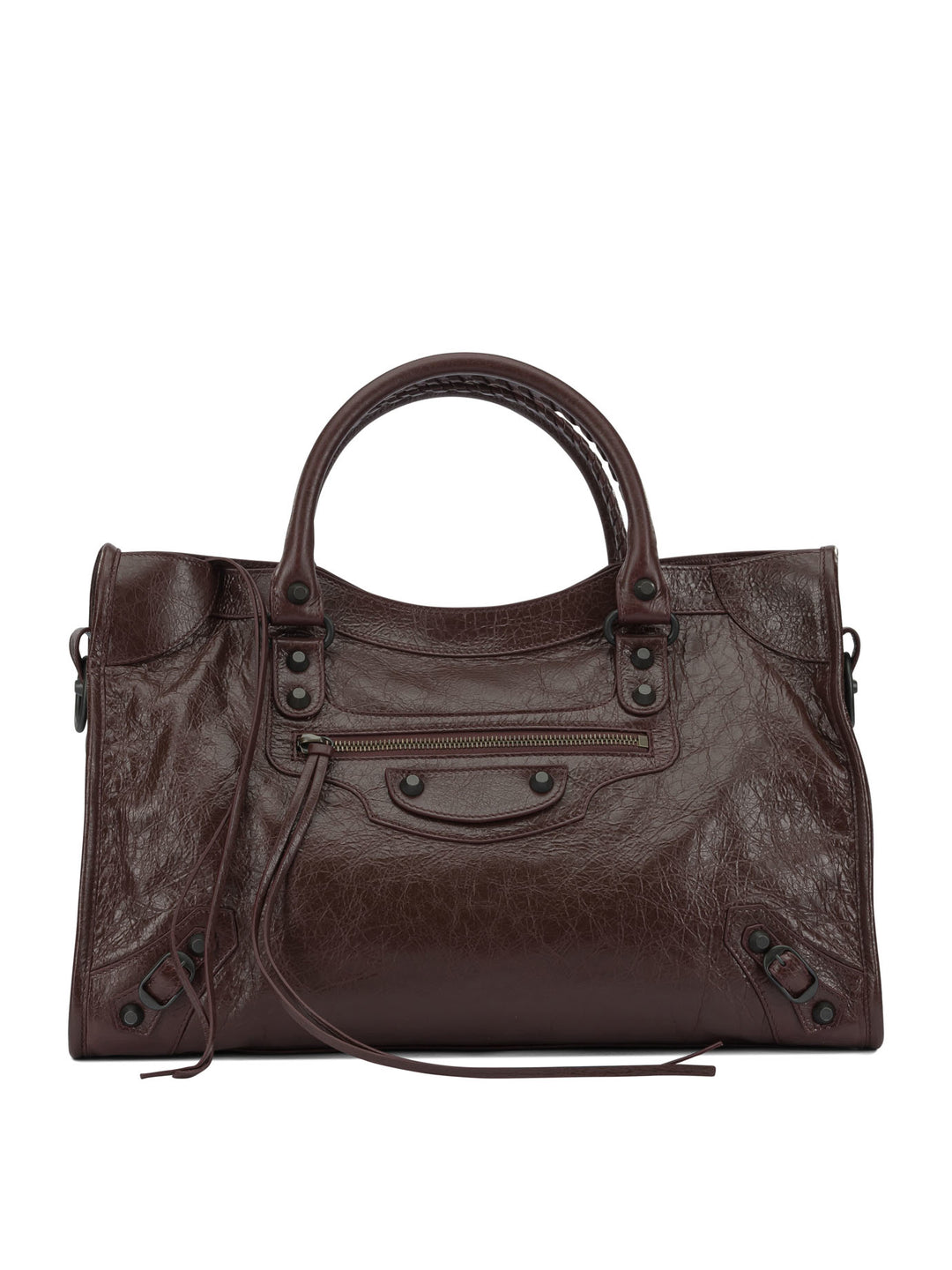 Balenciaga Le City Handbags - Bordeaux | e77bdf705a138f2a4d1ee8c0a9b71c6b570ce4a9