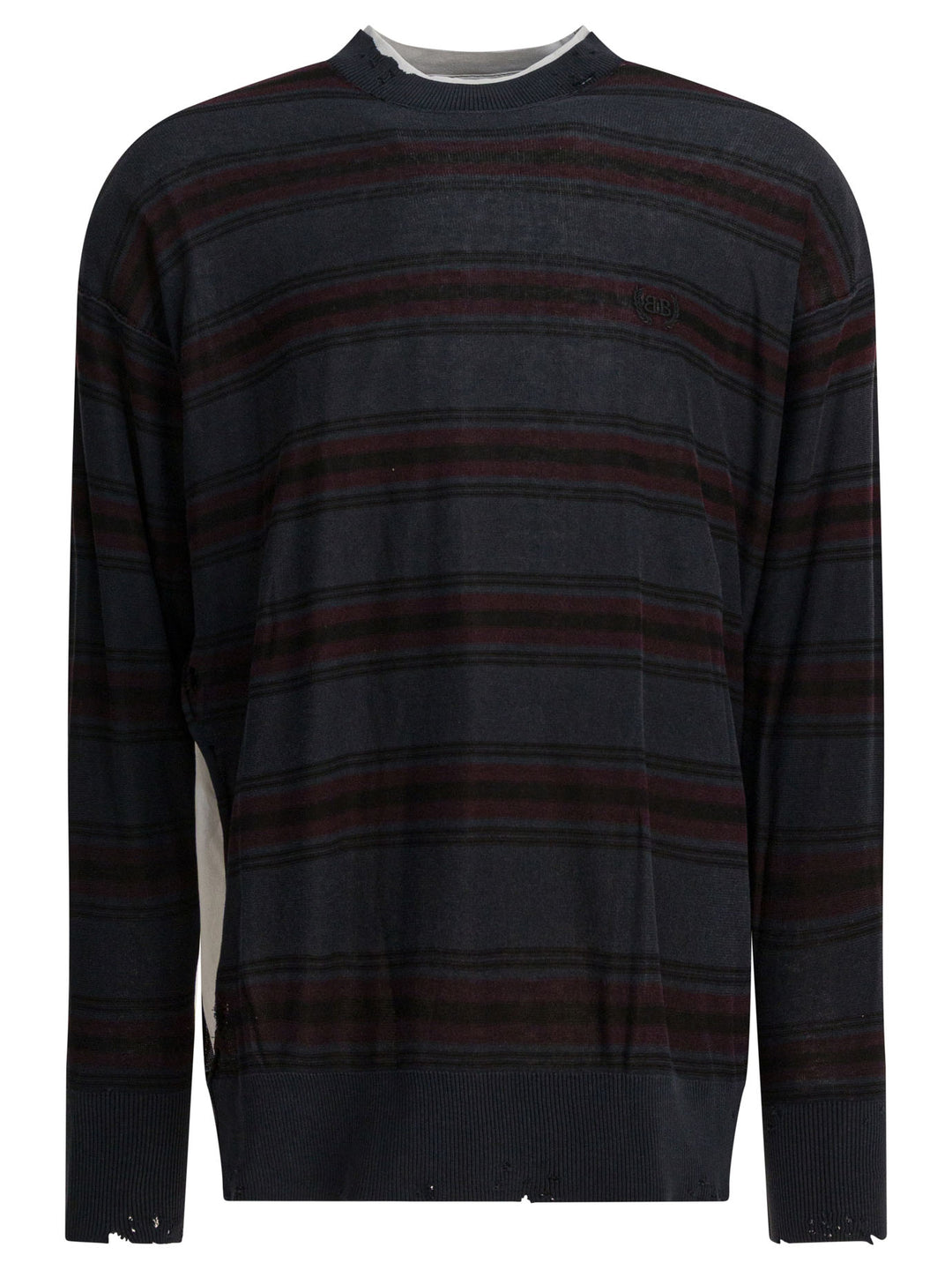 Balenciaga Layered Knitting Top - Nero | 574da2898de8e152ed4376c15b41fae8b69d9999