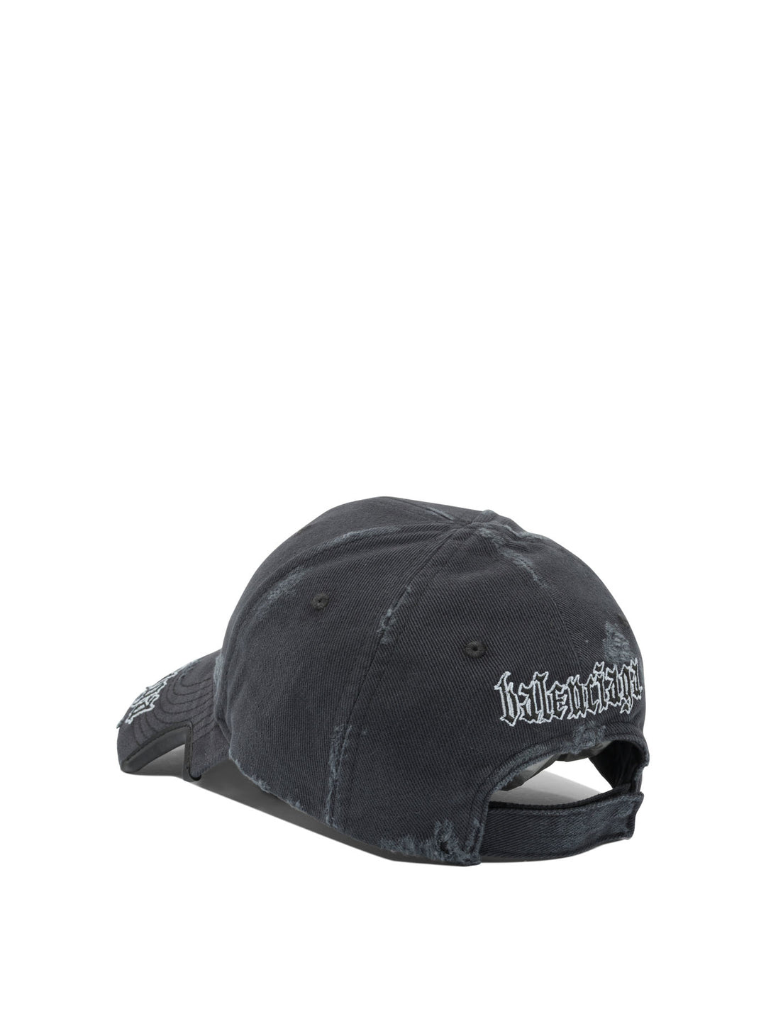Balenciaga Blackletter Script Cappelli - Nero | 2c411a9c279afb8fde252327eb0e3354e4dc0327