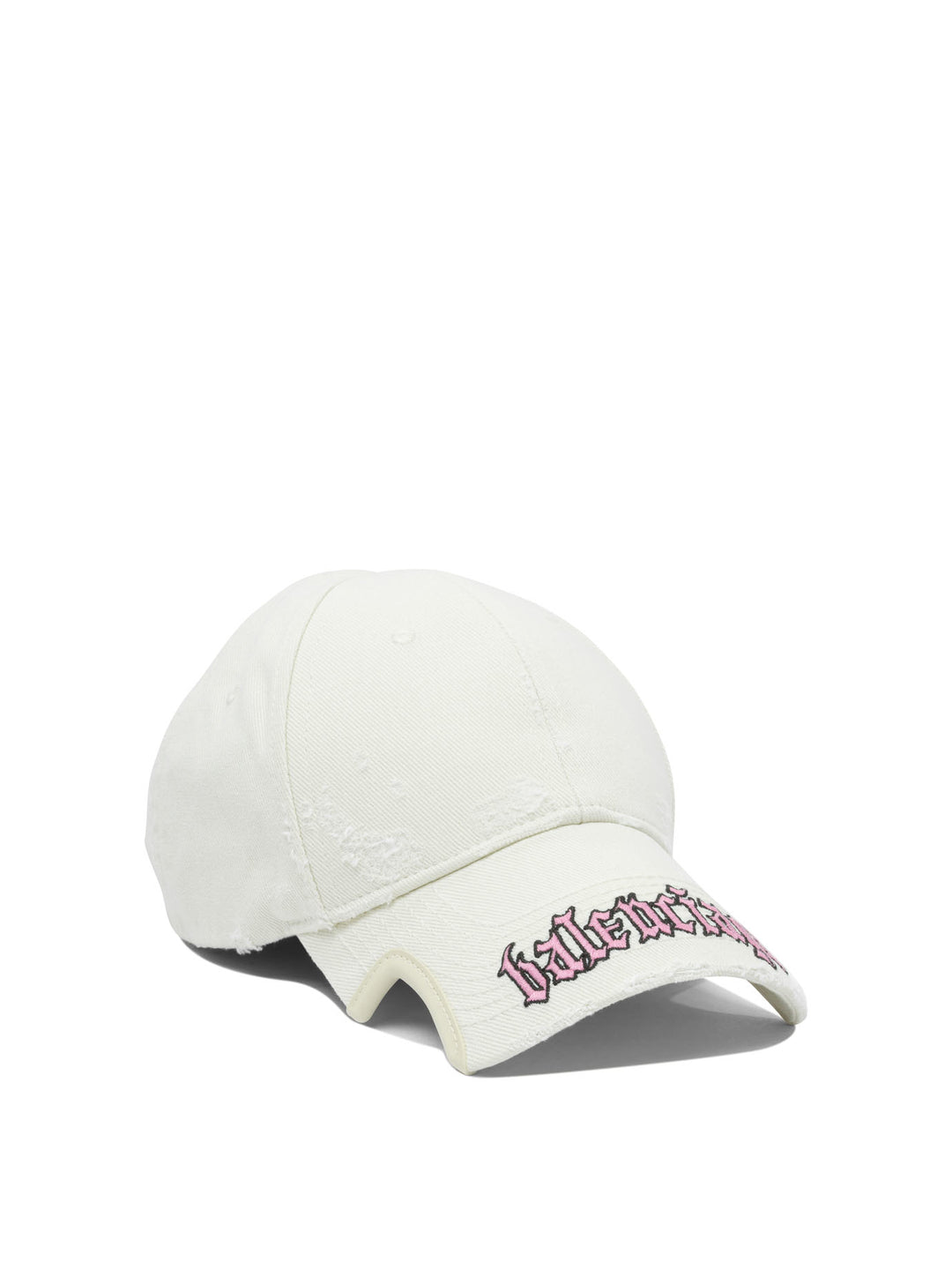 Balenciaga Blackletter Script Cappelli - Bianco | 2f69be8a89ffc54ccc146d4ea4016124158b1dd3