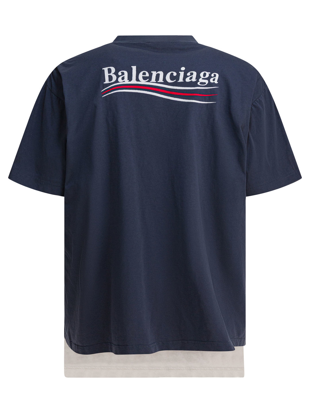 Balenciaga Political Campaign T-shirts - Blu | ce94be6040c9e62d3d05815bf64ea815cae301d0