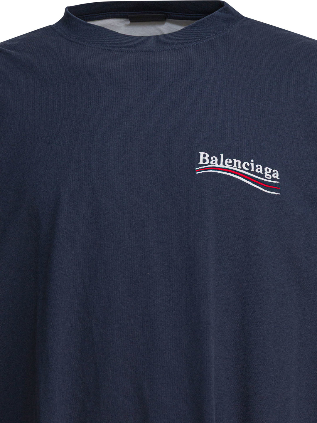 Balenciaga Political Campaign T-shirts - Blu | 0d6bc224176b15cac1e1841c426eaae146d4c269