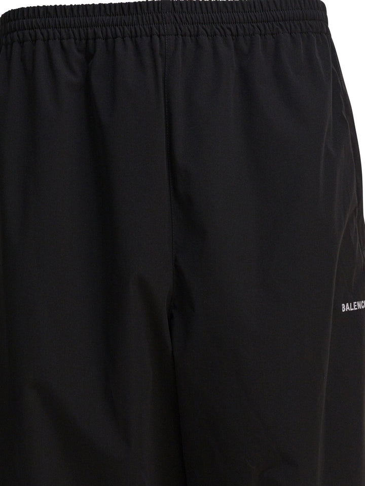 Balenciaga Sports Pants With Logo Trousers - Nero | be8a56d690809a92e5d1d82c5ec016d971390a4b