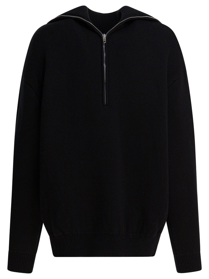 Balenciaga Back-To-Front Knitwear - Nero | 83d671060193898d5ded8c0bd0d7fdc0548d3994