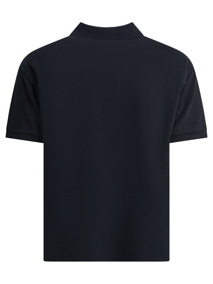 Balenciaga Short-Sleeved Polo Shirt Polo shirts - Nero | be93613a365980b3bd1dfd653e2e2769eeaf2525