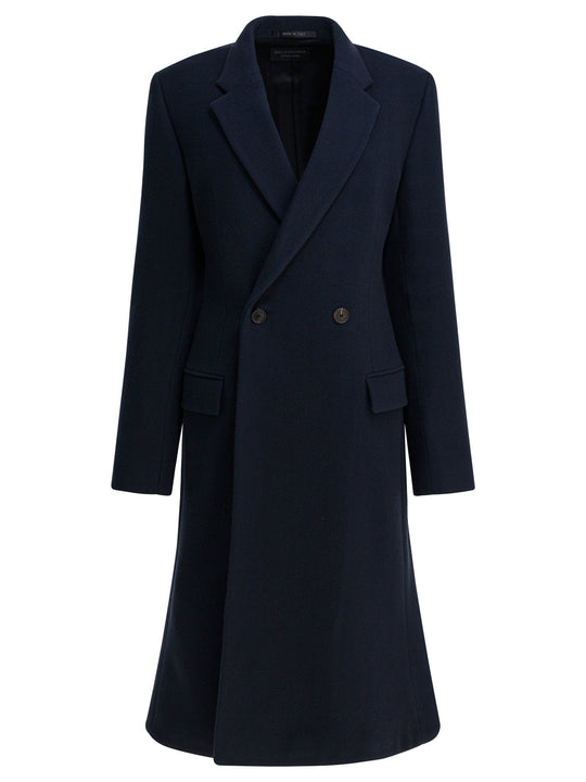 Midi Godet Jackets And Coats Blu