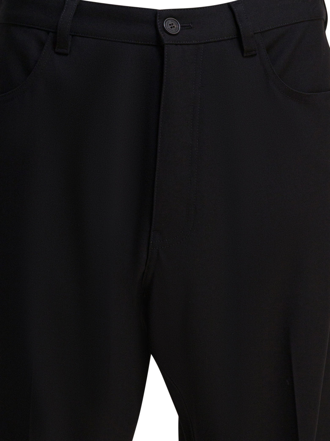 Balenciaga Wool Tailored Pants Trousers - Nero | 91b0a6c813e31170ba6cab02a0119b9e6fabf398