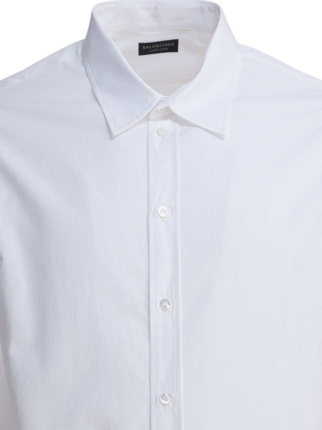 Balenciaga Cotton Shirt Shirts - Bianco | ea80d7cb4d3b61543be22d97bbdd2bba1c788832