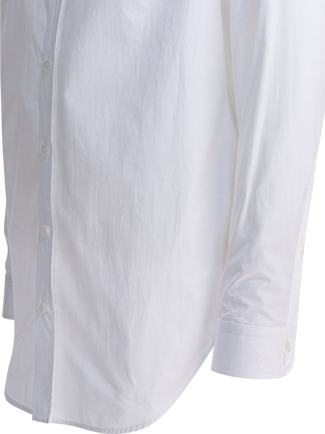 Balenciaga Cotton Shirt Shirts - Bianco | dcf9e0adbe66782b7b40d6fc6fb50585b1077b24