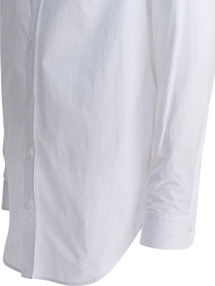 Balenciaga Cotton Shirt Shirts - Bianco | dcf9e0adbe66782b7b40d6fc6fb50585b1077b24
